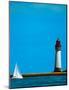 To The Lighthouse-Barbara James-Mounted Giclee Print