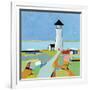 To the Lighthouse-Phyllis Adams-Framed Art Print