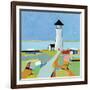 To the Lighthouse-Phyllis Adams-Framed Art Print