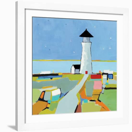 To the Lighthouse-Phyllis Adams-Framed Art Print