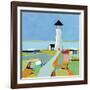 To the Lighthouse-Phyllis Adams-Framed Art Print