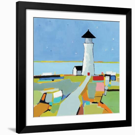 To the Lighthouse-Phyllis Adams-Framed Art Print