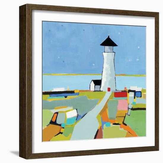 To the Lighthouse-Phyllis Adams-Framed Art Print