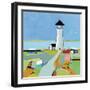 To the Lighthouse-Phyllis Adams-Framed Art Print