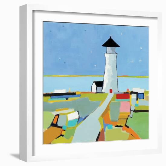 To the Lighthouse-Phyllis Adams-Framed Art Print