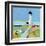 To the Lighthouse-Phyllis Adams-Framed Art Print