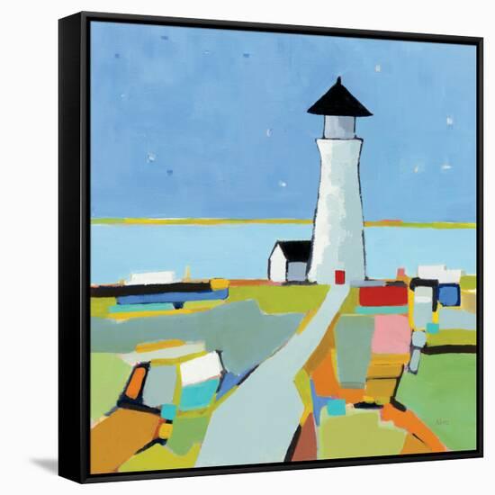 To the Lighthouse-Phyllis Adams-Framed Stretched Canvas