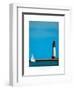 To The Lighthouse-Barbara James-Framed Art Print