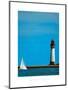 To The Lighthouse-Barbara James-Mounted Art Print