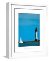 To The Lighthouse-Barbara James-Framed Art Print