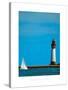 To The Lighthouse-Barbara James-Stretched Canvas