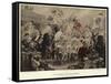 To the Memory of the Great Emperor-Ferdinand Keller-Framed Stretched Canvas