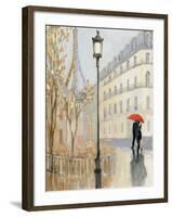 To the Metro II Blue Sky-Julia Purinton-Framed Art Print