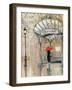 To the Metro III Blue Sky-Julia Purinton-Framed Art Print