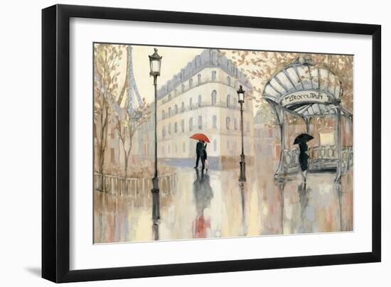 To the Metro IV-Julia Purinton-Framed Art Print