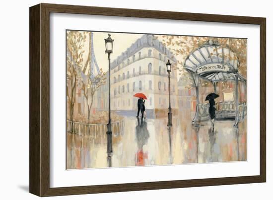 To the Metro-Julia Purinton-Framed Art Print