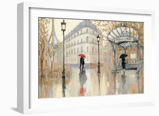 To the Metro-Julia Purinton-Framed Art Print