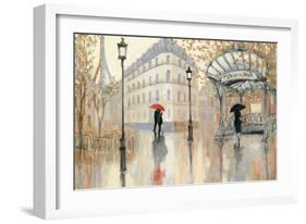 To the Metro-Julia Purinton-Framed Art Print