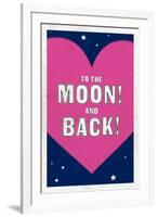 To The Moon! And Back!-null-Framed Art Print