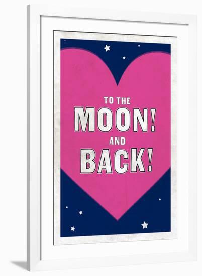 To The Moon! And Back!-null-Framed Art Print