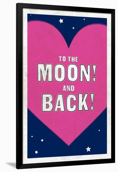 To The Moon! And Back!-null-Framed Art Print