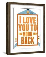To The Moon and Back-null-Framed Giclee Print