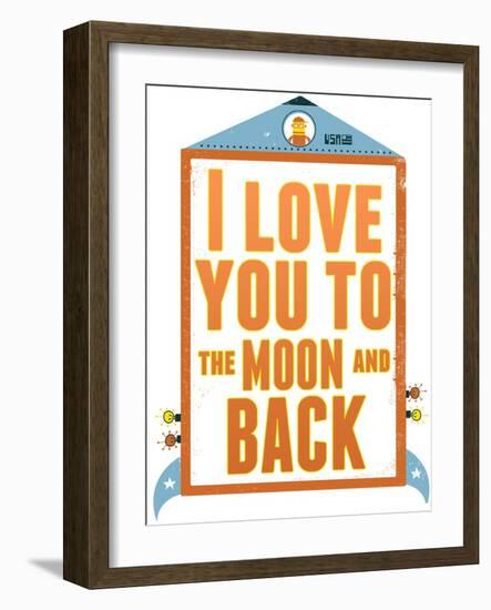 To The Moon and Back-null-Framed Giclee Print