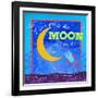 To the Moon-Fiona Stokes-Gilbert-Framed Giclee Print