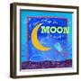 To the Moon-Fiona Stokes-Gilbert-Framed Giclee Print