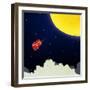 To the Moon-Yoyo Zhao-Framed Giclee Print