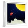 To the Moon-Yoyo Zhao-Framed Giclee Print