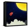 To the Moon-Yoyo Zhao-Framed Stretched Canvas