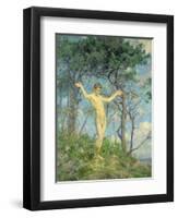 To the Morning Sun-Henry Scott Tuke-Framed Giclee Print