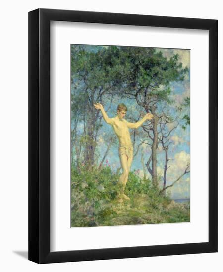 To the Morning Sun-Henry Scott Tuke-Framed Giclee Print