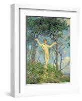 To the Morning Sun-Henry Scott Tuke-Framed Giclee Print