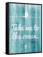 To the Ocean-SD Graphics Studio-Framed Stretched Canvas