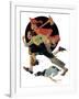 "To the Rescue", March 28,1931-Norman Rockwell-Framed Giclee Print