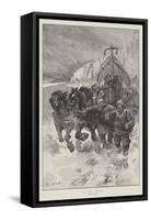 To the Rescue!-Sir Frederick William Burton-Framed Stretched Canvas