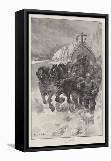 To the Rescue!-Sir Frederick William Burton-Framed Stretched Canvas