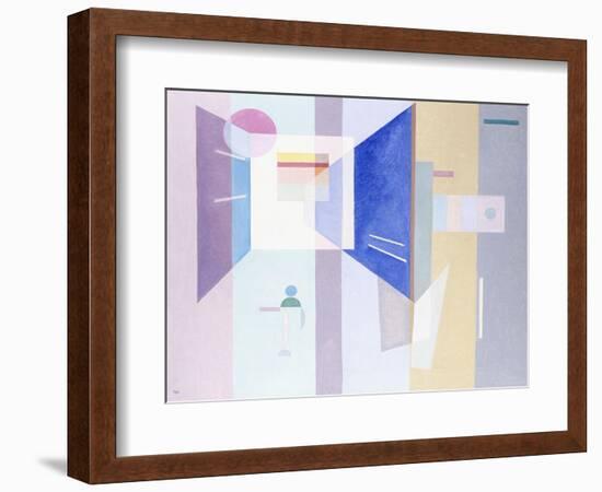 To the Right-To the Left, 1932-Wassily Kandinsky-Framed Giclee Print