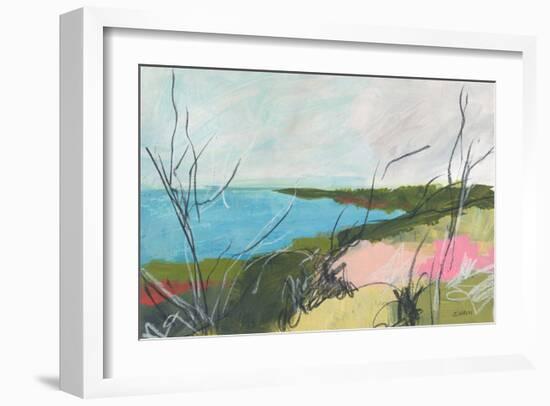 To The Sea No. 1-Jan Weiss-Framed Art Print