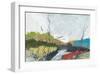 To The Sea No. 2-Jan Weiss-Framed Premium Giclee Print