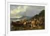 To the summer mountain pasture, 1860-Anna Kirstine Ancher-Framed Giclee Print