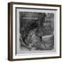 To the theatre. Around 1878. Monotype has black ink from China.-Edgar Degas-Framed Giclee Print