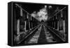 To the Train-Mladjan Pajkic --Framed Stretched Canvas