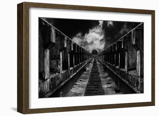 To the Train-Mladjan Pajkic --Framed Photographic Print