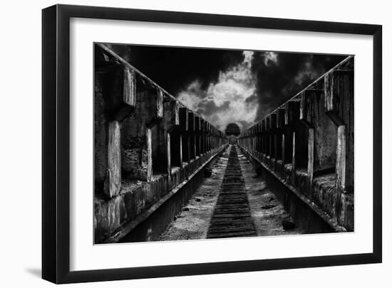 To the Train-Mladjan Pajkic --Framed Photographic Print