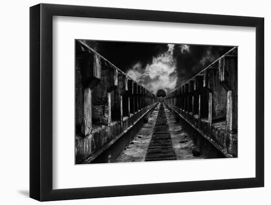 To the Train-Mladjan Pajkic --Framed Photographic Print