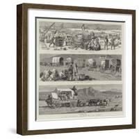 To the Transvaal Goldfields, Via Natal-null-Framed Giclee Print