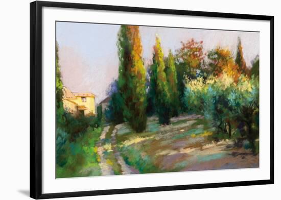 To the Villa-Christine Debrosky-Framed Art Print